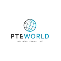 Logo de la feria PTE WORLD en Madrid